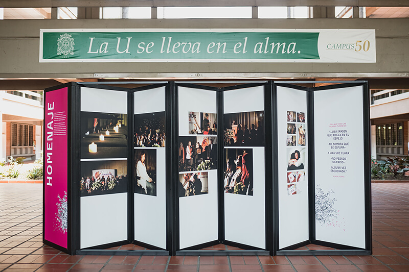 Exposición Itinerante Feminicidio: ¡Ni Una Menos!.Universidad de Antioquia. Medellín, 2019